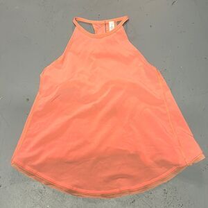 Size 2 Coral High Neck Lululemon Tank Top